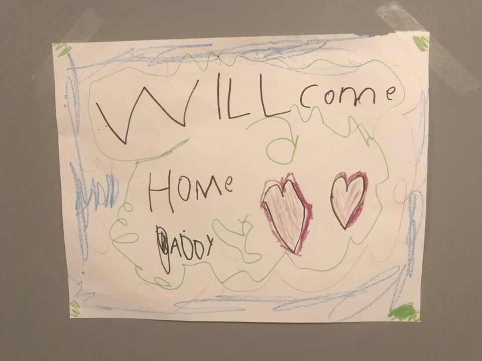 “Willcome Home Daddy” - Credit: Courtesy of Stephen Rodrick