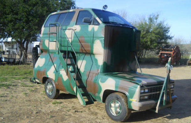 Aerostar Silverado stacked truck