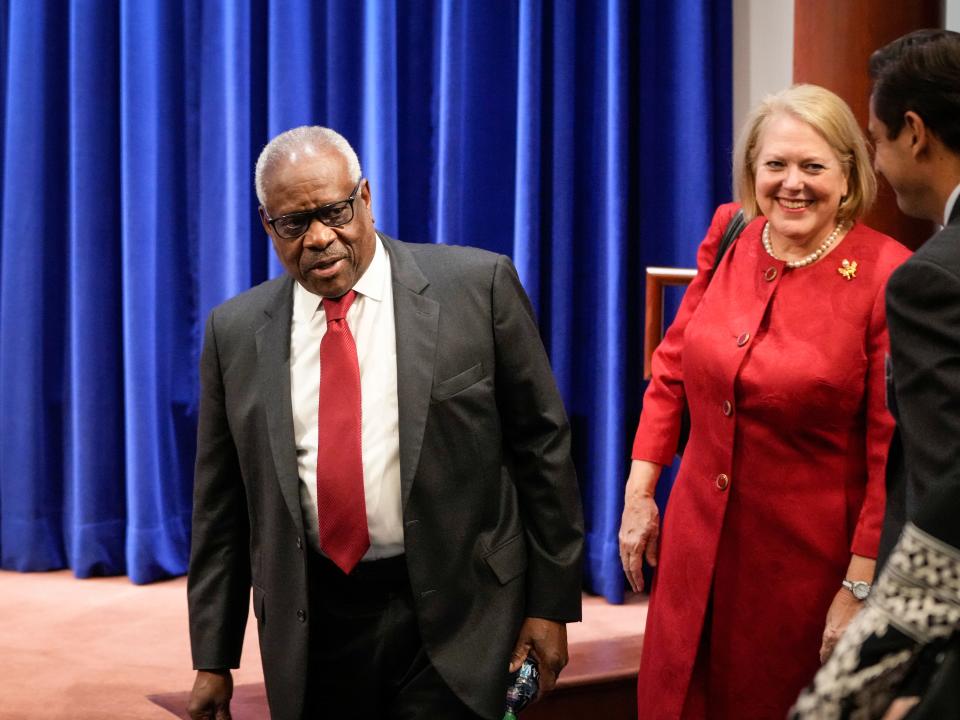 Clarence Thomas; Virginia Thomas