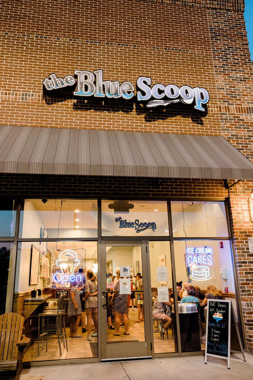 The Blue Scoop is an ice cream shop in Selbyville with unique flavors and a flair inspired by all things Delaware beaches.