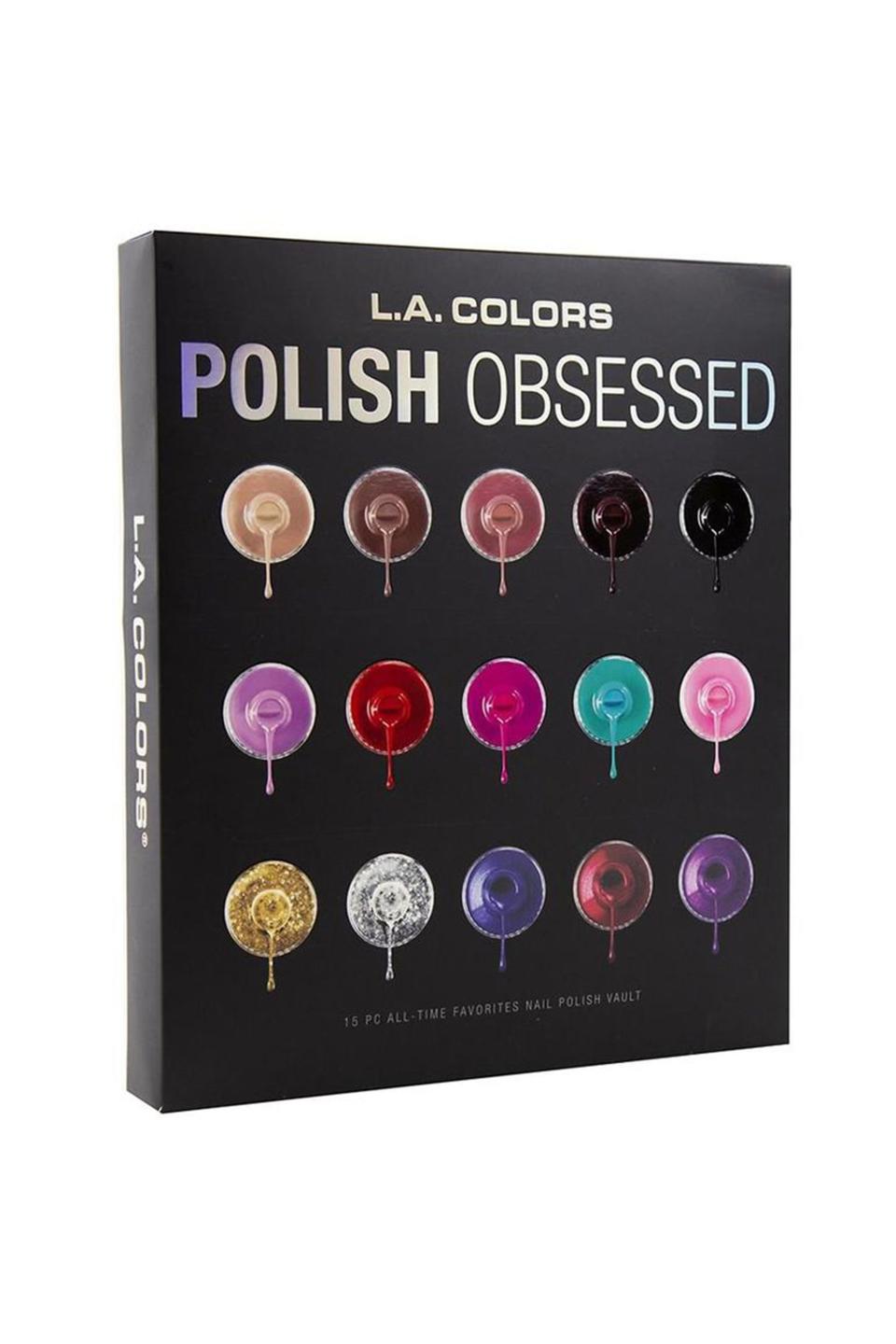 15 Piece Polish Obsessed Nail Polish Set