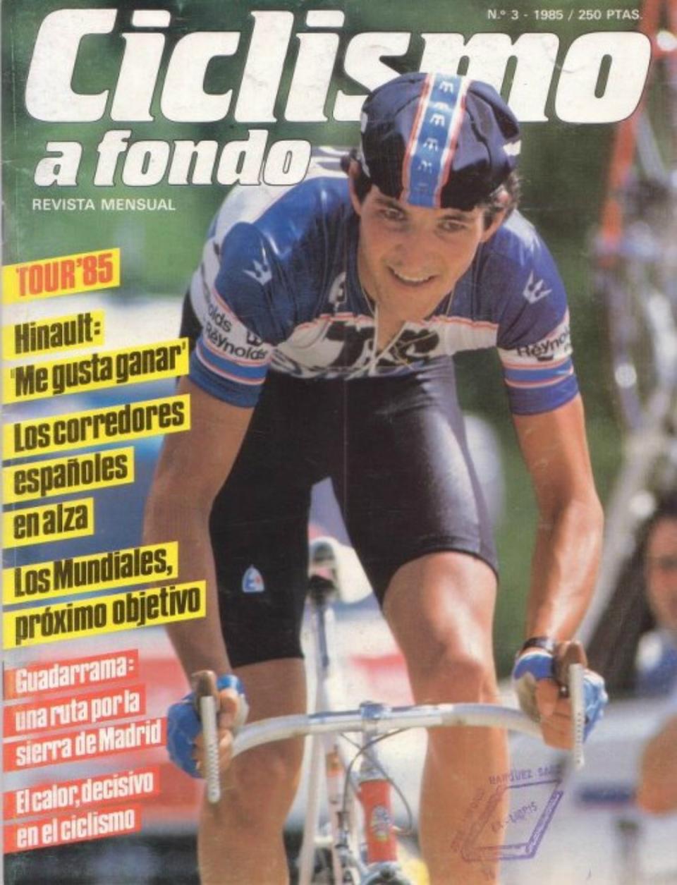 Chozas fue uno de los ciclistas españoles más carismáticos de los 80. Estuvo 14 temporadas como profesional militando en equipos como Reynolds, Teka, Kelme, ONCE y Artiach. (Foto: Ciclismo a Fondo).