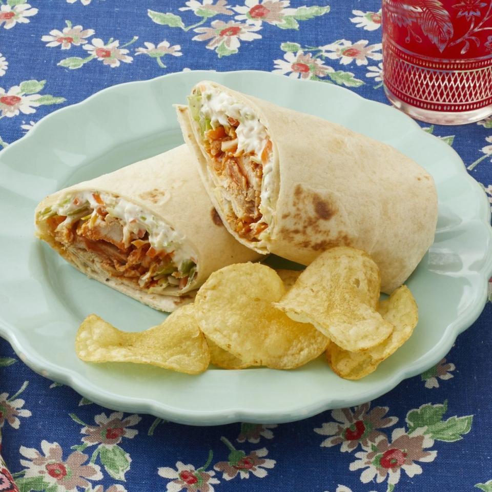 buffalo chicken wrap