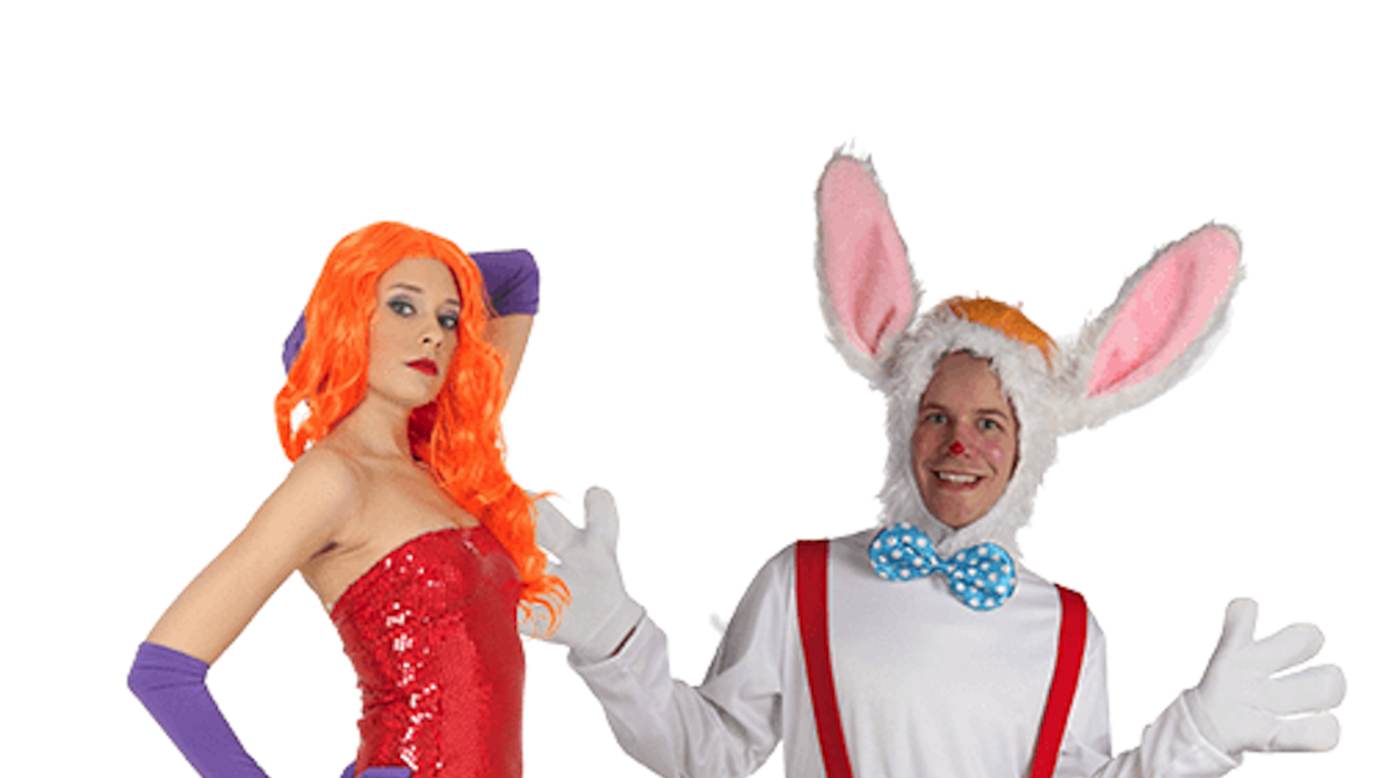 disney couples costumes roger and jessica rabbit