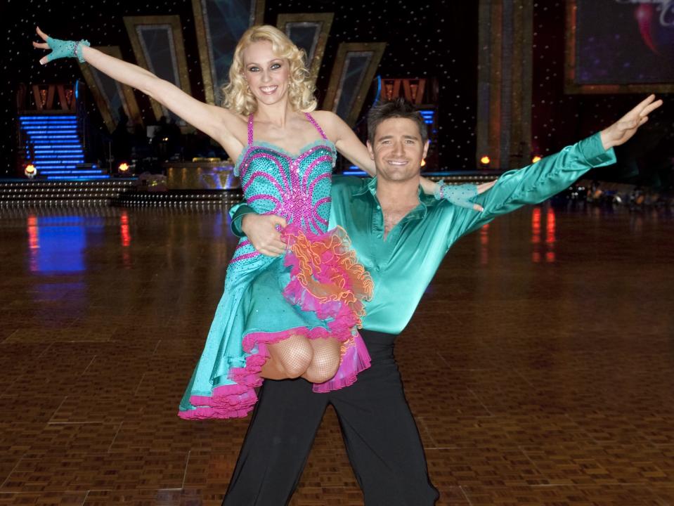 Camilla Dallerup And Tom Chambers At Strictly Come Dancing Live! 
