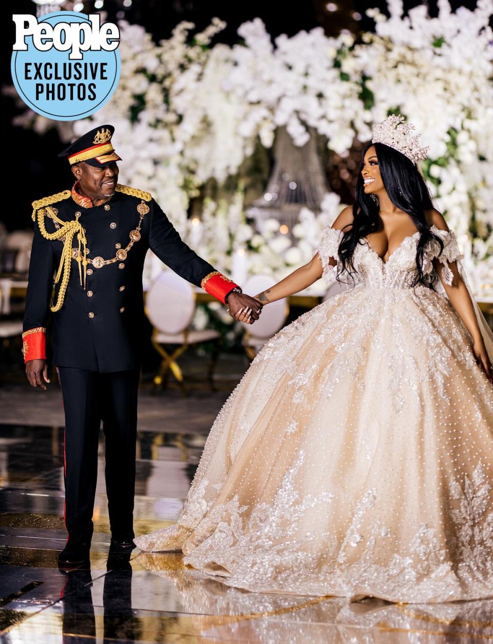 Porsha Williams and Simon Guobadia Wed — Again! — In American Ceremony https://gallery.stanlophotography.com/Client-Downloads/Porsha-Simon-Wedding/ Credit: @stanlophotography
