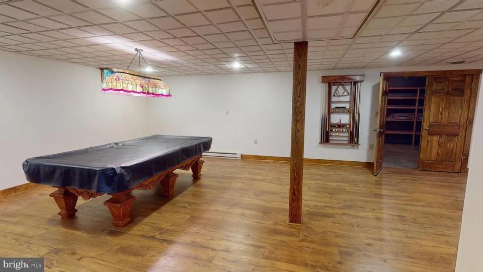 A view of the finished basement at 5788 W. Buffalo Run Road in Port Matilda. Photo shared with permission from home’s listing agents, Annette Yorks and Diana Das of Perry Wellington Realty, LLC.