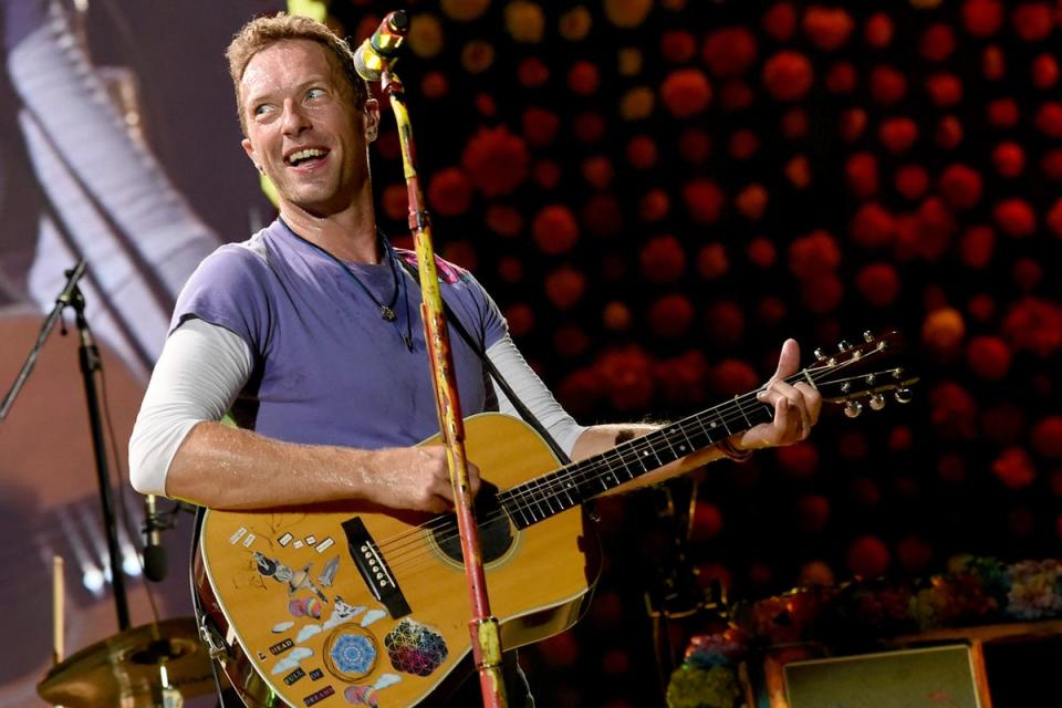 Lead singer of Coldplay Chris Martin (Kevin Winter / Getty Images)