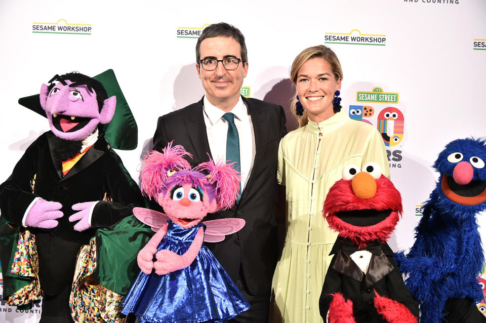 John Oliver and Kate Norley (Photo: Theo Wargo via Getty Images)