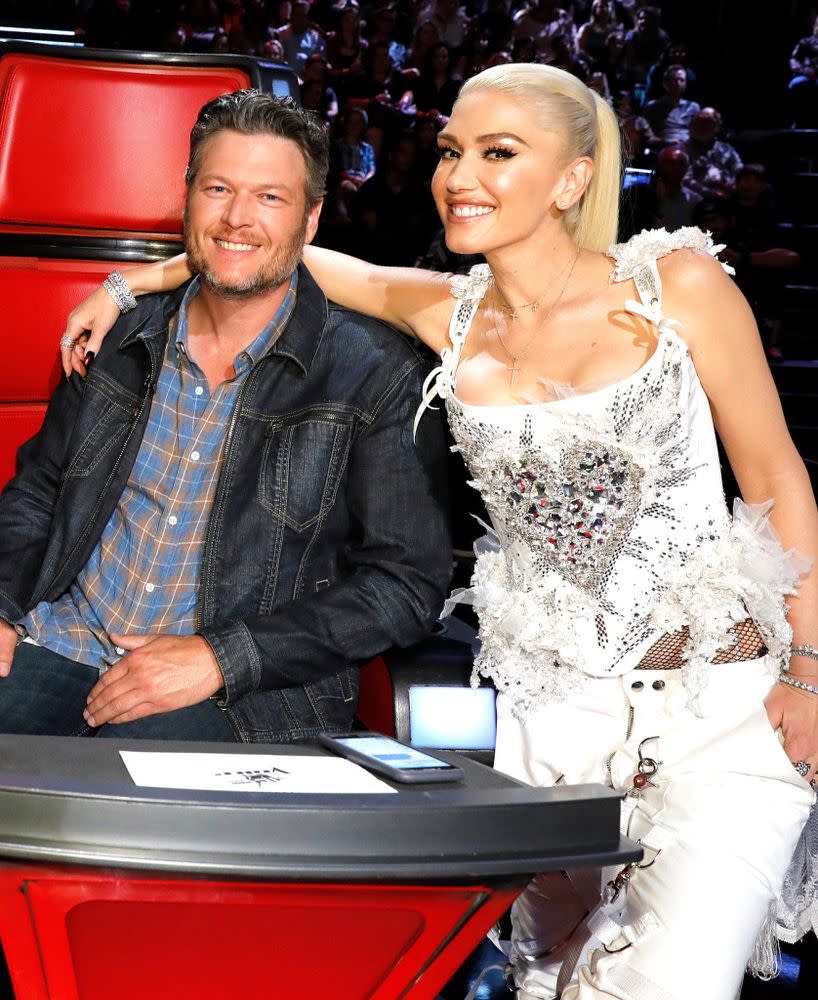 Blake Shelton and Gwen Stefani | Trae Patton/NBC/NBCU Photo Bank/Getty