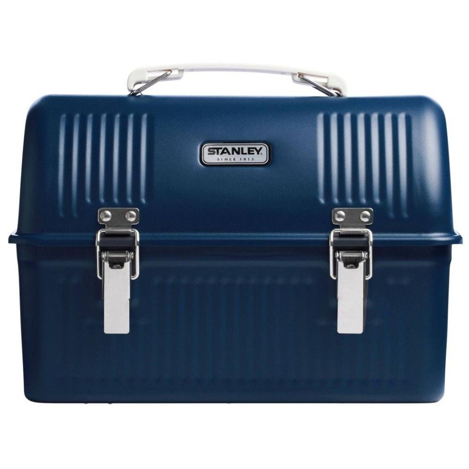 <p><a href="https://go.redirectingat.com?id=74968X1596630&url=https%3A%2F%2Fwww.target.com%2Fp%2Fstanley-10qt-stainless-steel-lunch-box-marine-blue-hearth-38-hand-8482-with-magnolia%2F-%2FA-89300973&sref=https%3A%2F%2Fwww.delish.com%2Ffood-news%2Fa60567158%2Fstanley-joanna-gaines-magnolia-lunch-box%2F" rel="nofollow noopener" target="_blank" data-ylk="slk:Shop Now;elm:context_link;itc:0;sec:content-canvas" class="link ">Shop Now</a></p><p>Stanley 10qt Stainless Steel Lunch Box Marine Blue - Hearth & Hand™ with Magnolia</p><p>target.com</p><p>$55.00</p>