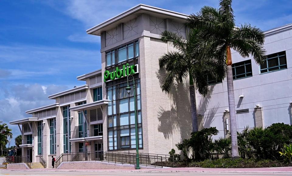 A Publix located on Blue Heron Boulevard on Friday, April 7, 2023, in Riviera Beach, Fla. Months after disappearing in 2022, the body of Riviera resident Jay Havrilla was found in vegetation just feet away from a walkway where passers-by entered the nearby grocery store.