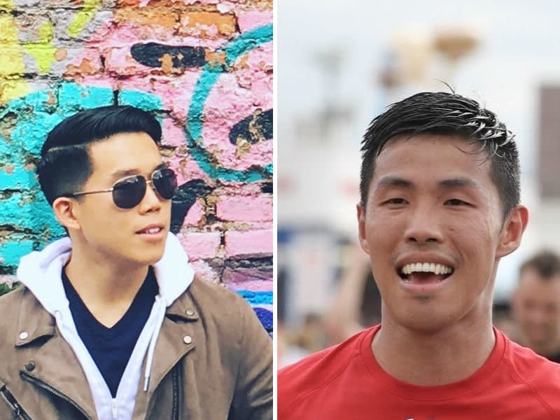 Phillip Cheng, left, and Kai Ng, right, share many similarities as Chinese-American immigrants, but grew up in contrasting communities.