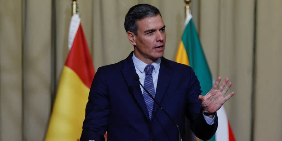 Spanish Prime Minister Pedro Sánchez