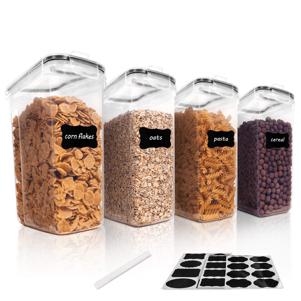 <p><a href="https://go.redirectingat.com?id=74968X1596630&url=https%3A%2F%2Fwww.walmart.com%2Fip%2FCereal-Storage-Container-Set-of-4-Vtopmart-Airtight-Food-Storage-Containers-135-2-fl-oz-Black%2F933138696&sref=https%3A%2F%2Fwww.goodhousekeeping.com%2Fg45782527%2Fbest-walmart-black-friday-deals-home-and-kitchen-deals%2F" rel="nofollow noopener" target="_blank" data-ylk="slk:Shop Now;elm:context_link;itc:0;sec:content-canvas" class="link ">Shop Now</a></p><p>Cereal Storage Container Set</p><p>walmart.com</p><p>$16.89</p>