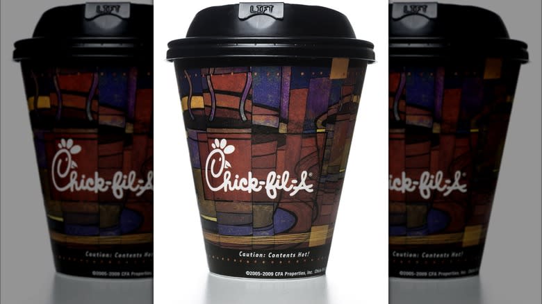 Chick-fil-A coffee cup