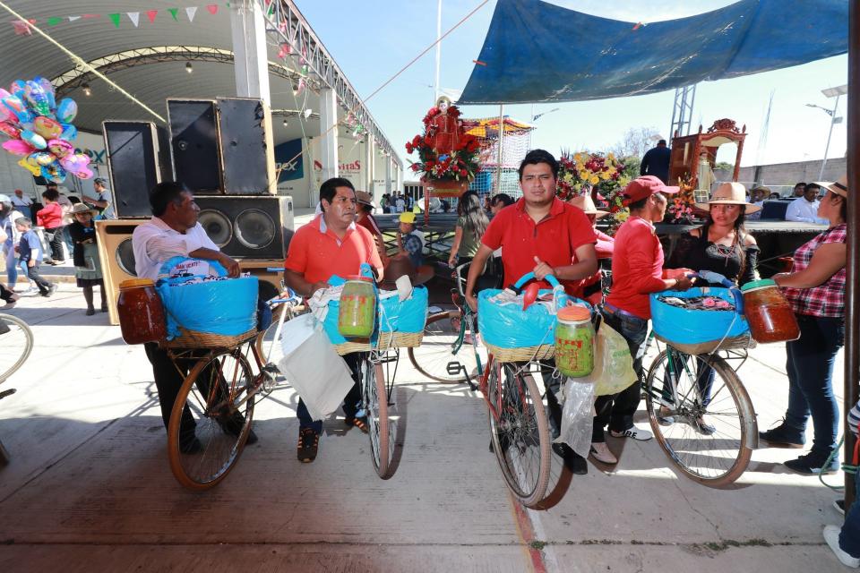 En la comunidad de San Vicente Xiloxochitla del municipio de Nativitas en Tlaxcala se realiza la Feria del Taco de Canasta. La celebración tiene lugar el primer domingo de cada mes de diciembre. (CUARTOSCURO.COM)