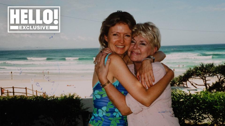 Gloria and Caron share a special moment together in Australia