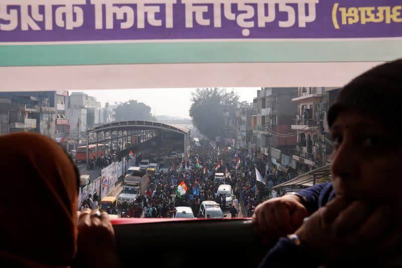 Congress Party leader Rahul Gandhi's cross-India Bharat Jodo Yatra reaches Delhi