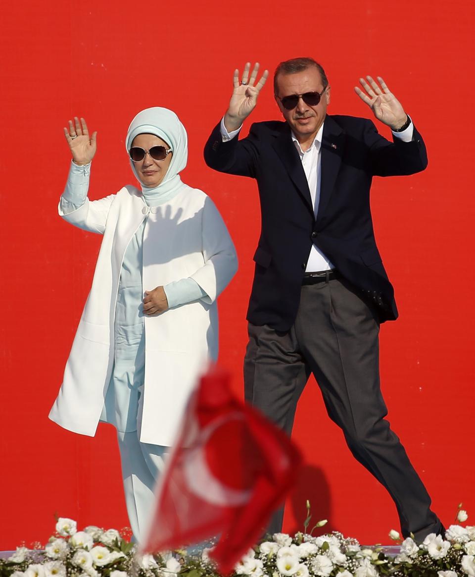 A look back at Turkey’s President Tayyip Erdogan