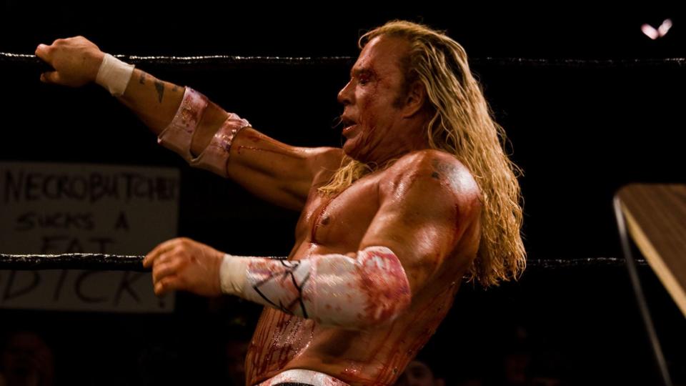 Mickey Rourke in The Wrestler