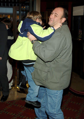 <p>Premiere: James Gandolfini at the NY premiere of Warner Bros. Pictures' Harry Potter and the Goblet of Fire - 11/12/2005 Photo: Dimitrios Kambouris, Wireimage.com</p>