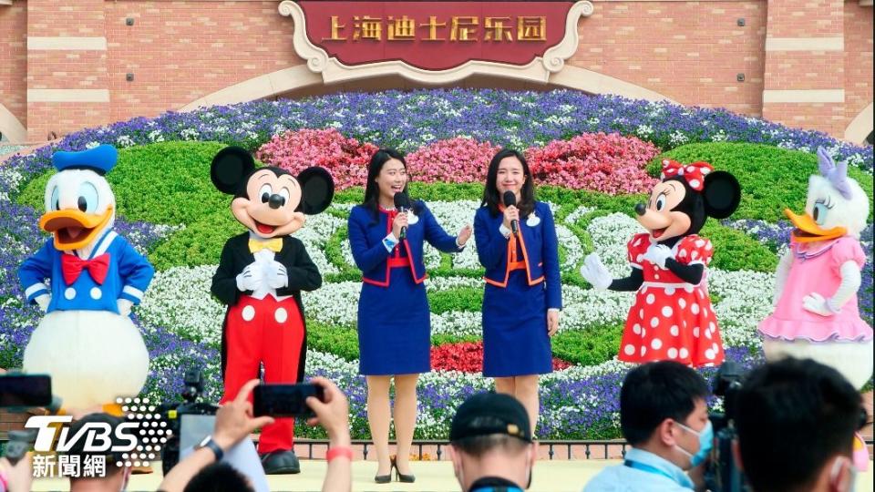 受到清零政策影響，上海迪士尼樂園一度關閉長達3個月時間。（圖/達志影像美聯社）