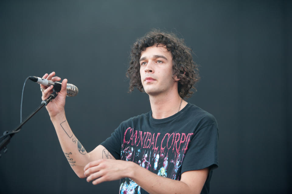 matty on stage