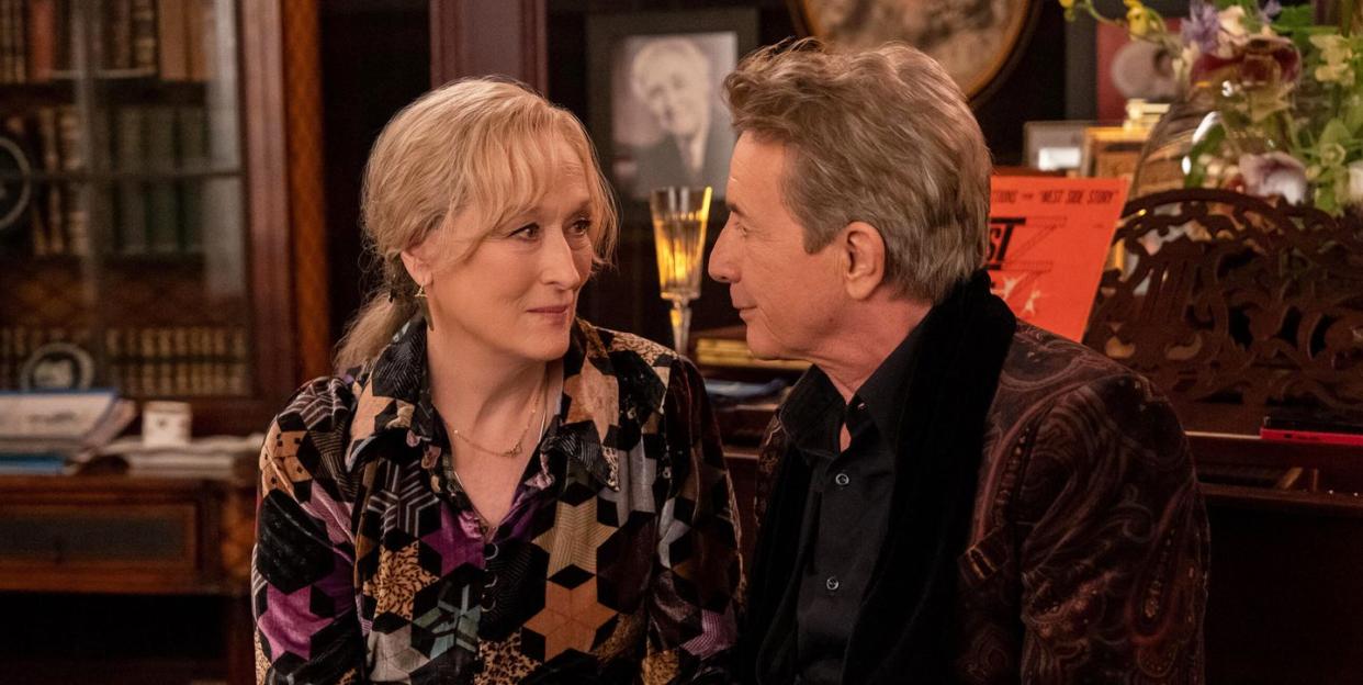 meryl streep as loretta, martin short as oliver, only murders in the building season 3