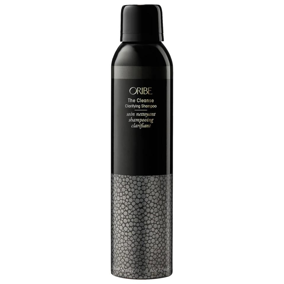 Oribe The Cleanse Clarifying Shampoo, one of the best double shampooing formulas