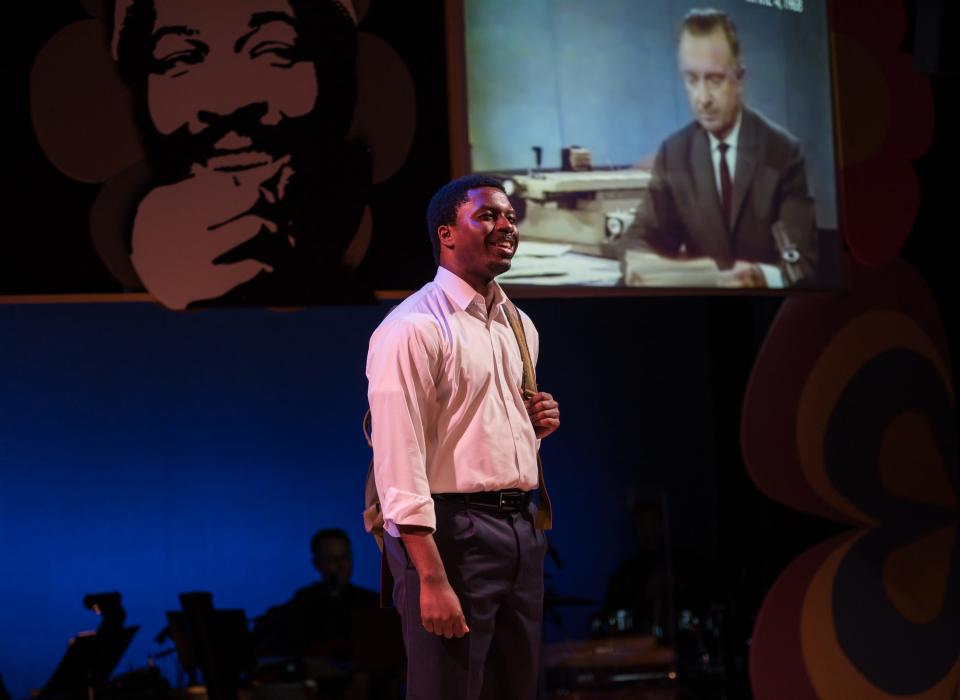 Brian L. Boyd returns to Westcoast Black Theatre Troupe to play Frankie Gaye in a new production of “Marvin Gaye: Prince of Soul.”