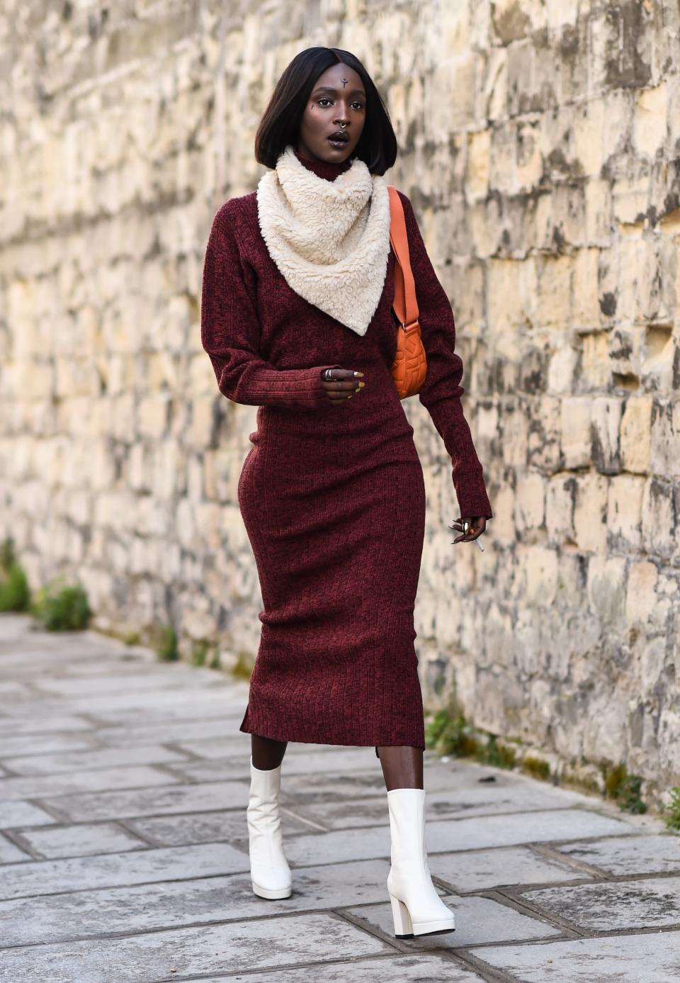 The Ribbed Knit Dress