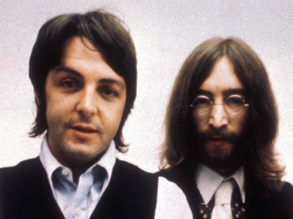 Paul McCartney (l.) und John Lennon zum Ende der Beatles-Zeit. (Bild: imago/ZUMA Press)