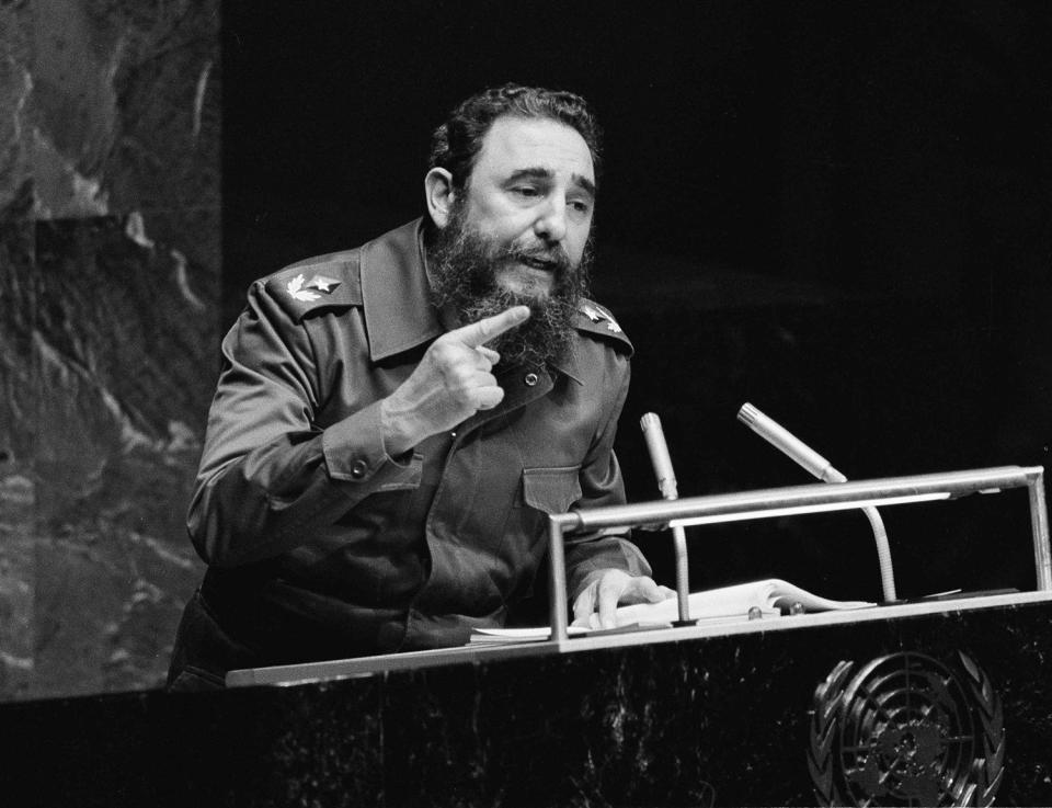 Fidel Castro dies at 90: His life in photos