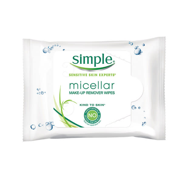 Simple Micellar Makeup Wipes