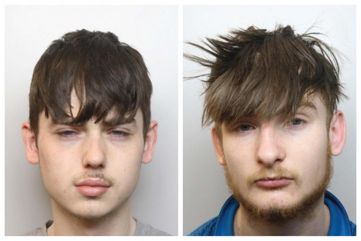 Vincent Potter and Keenan Hughes <i>(Image: Cheshire Police)</i>