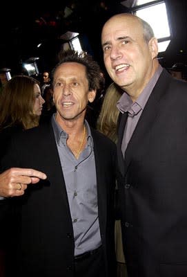 Brian Grazer and Jeffrey Tambor at the LA premiere of Universal's Intolerable Cruelty