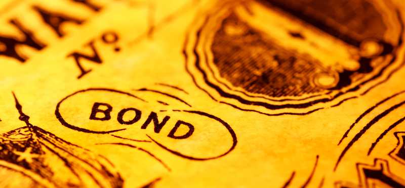 The word bond on an old document.