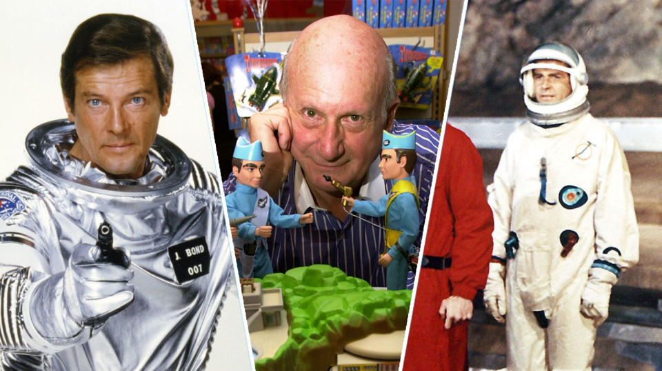 Gerry Anderson's Thunderbirds were at the height of their popularity when James Bond came calling. (Getty/Alamy)