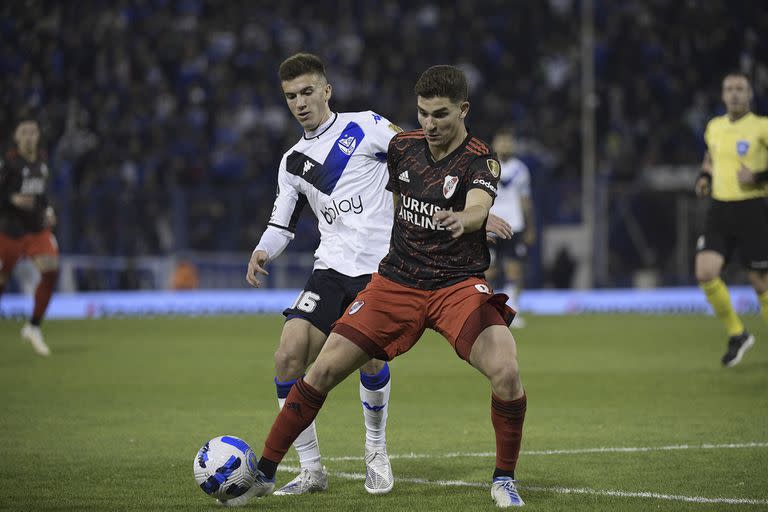 Julián Álvarez se despedirá del fútbol argentino este miércoles en el partido entre River y Vélez, por la vuelta de los octavos de final de la Copa Libertadores