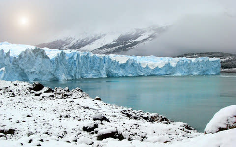 The Perito Moreno glacier in the Santa Cruz province of Argentina - Credit: Getty Images