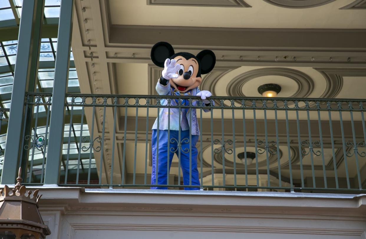 <span class="caption">Florida Republicans stripped Disney of its special status because of its criticism of a new law.</span> <span class="attribution"><a class="link " href="https://newsroom.ap.org/detail/DisneyWorld/70cdae8e1363457b98ae125665b4b5f2/photo?Query=disney&mediaType=photo&sortBy=arrivaldatetime:desc&dateRange=Anytime&totalCount=25448&currentItemNo=36" rel="nofollow noopener" target="_blank" data-ylk="slk:AP Photo/Ted Shaffrey;elm:context_link;itc:0;sec:content-canvas">AP Photo/Ted Shaffrey</a></span>