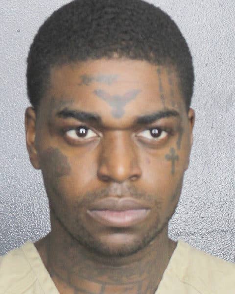 Kodak Black's mugshot