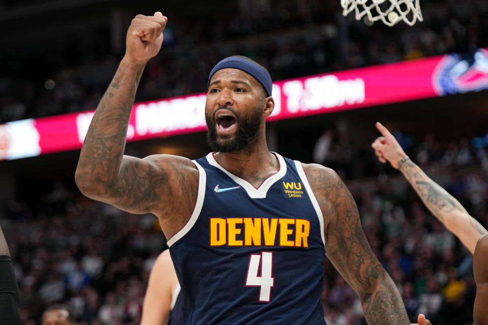 NBA前明星球員「表弟」DeMarcus Cousins（德馬庫斯．卡森斯）2024年來台獻技。（Photo by Ethan Mito/Clarkson Creative/Getty Images）