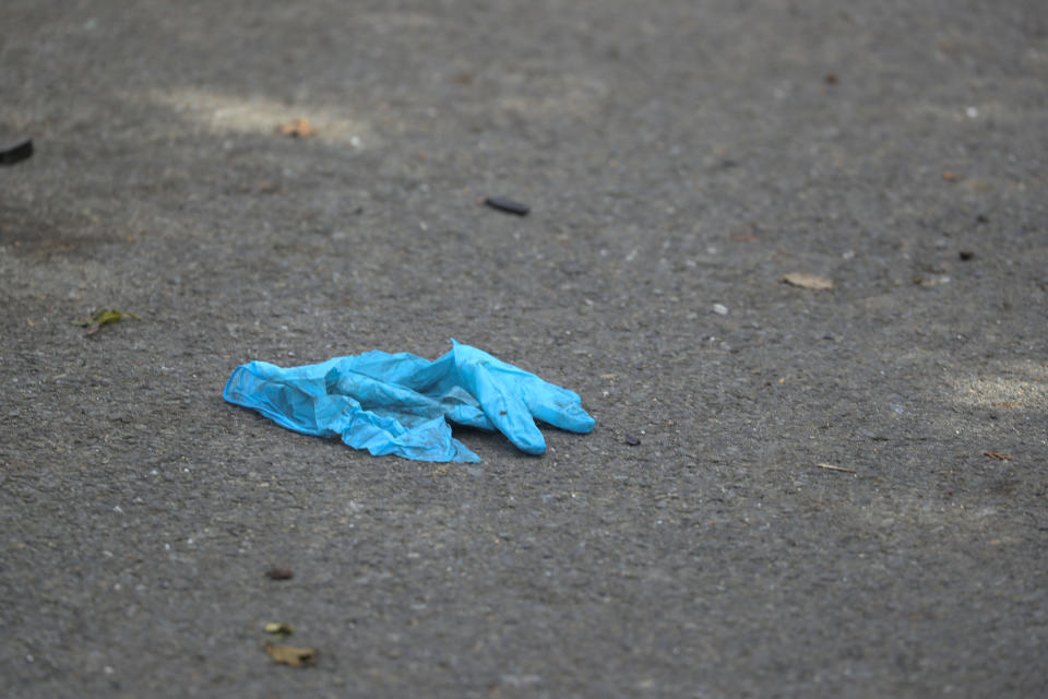 Medical equipment on the A40 near Oxford where a four-year-old girl, a six-year-old boy, an eight-year-old girl and a 29-year-old woman from Chinnor, Oxfordshire, died Monday night after a collision between a people carrier and a heavy goods vehicle.