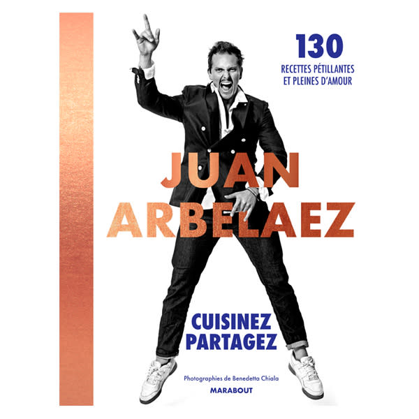 <p>Le jeune chef colombien nous lance une invitation dans <em>Cuisinez, partagez</em> autour d’une farandole de 130 recettes : risotto d’orzo aux moules marinières, gaspacho tomate et cerise... </p> <p><em>Cuisinez, partagez, </em>Juan Arbelaez, photos Benedetta Chiala, Marabout, 25 €.</p>