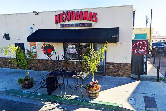 <p>google maps</p> Mexihanas Hibachi Grill in Long Beach