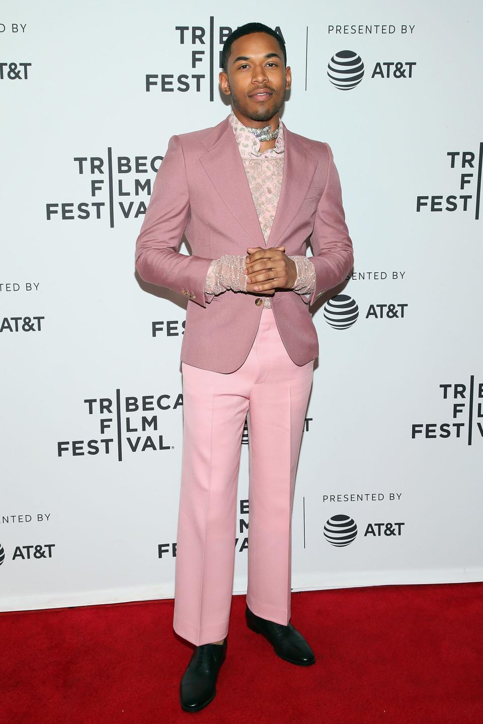 Kelvin Harrison, Jr. at the 2019 Tribeca Film Festival in New York.