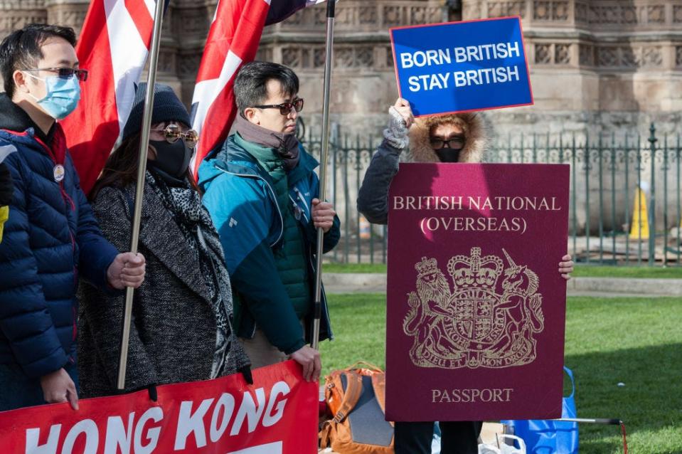 hong kong protest london