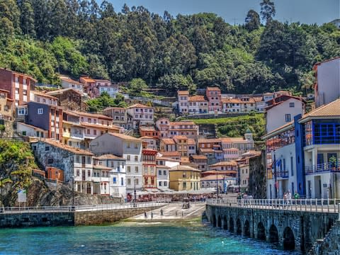 Cudillero could masquerade as the Cinque Terre - Credit: GETTY